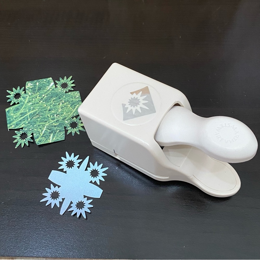MARTHA STEWART Starburst Star Corner Paper Punch Craft Punch Scrapbooking - Picture 2 of 13